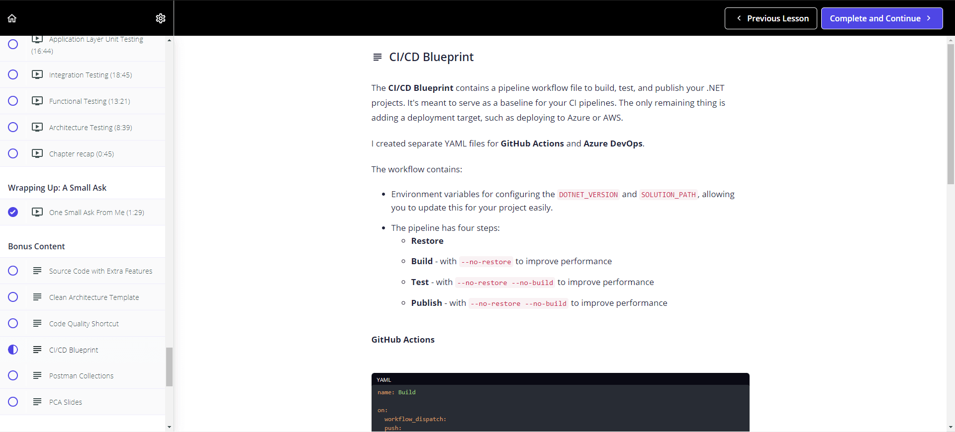 CI/CD Blueprint
